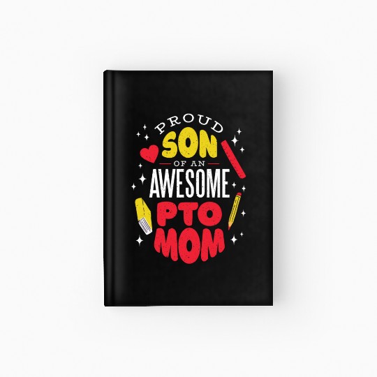 Son of an awesome Pto Mom Son of an awesome Pto Mo Hardcover Journal