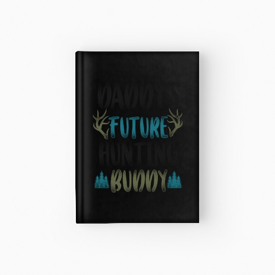 Buck Deer Hunting Hunter Kid Hardcover Journal