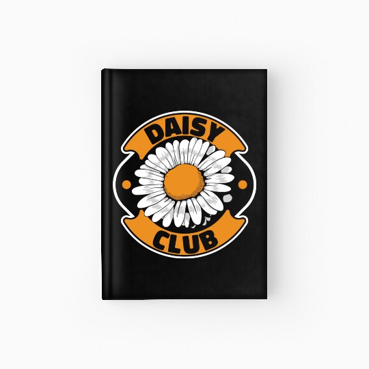 Daisy Garden Gardening Gardener Hardcover Journal