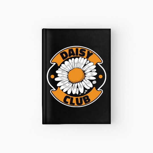 Daisy Garden Gardening Gardener Hardcover Journal