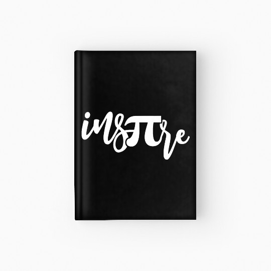 Inspire Pi Day Math Geek Nerd Hardcover Journal