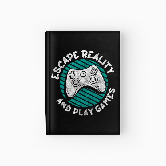 Gaming Pc Video Game Hardcover Journal