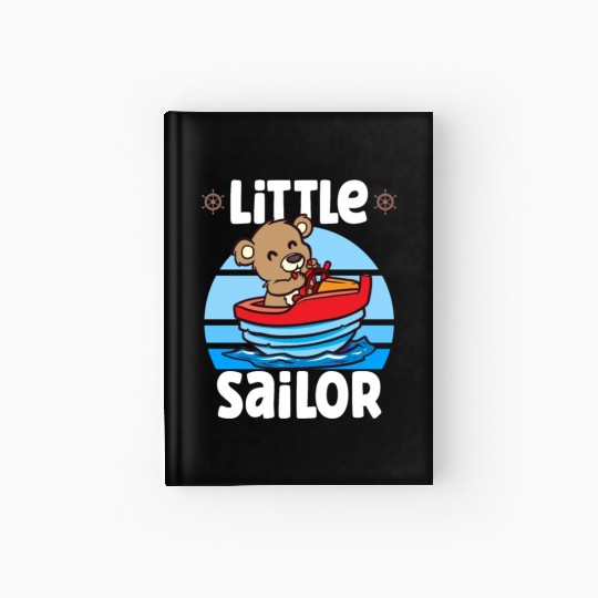 Sailing Sailboat Boating Kid Child Yacht Boat Hardcover Journal