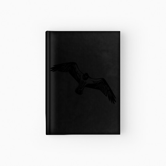 Vintage Seagull In Flight Hardcover Journal