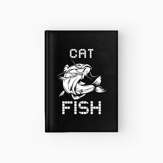 Cat Fish Hardcover Journal