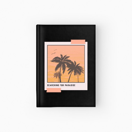 Searching for Paradise - Polaroid Picture Hardcover Journal