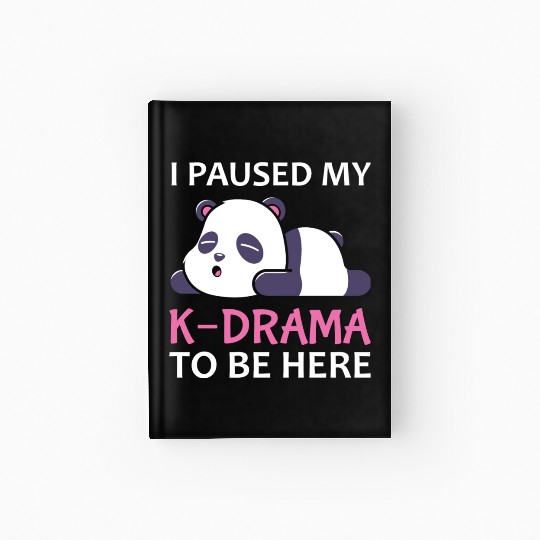 k-drama, k pop music, korean pop music Hardcover Journal