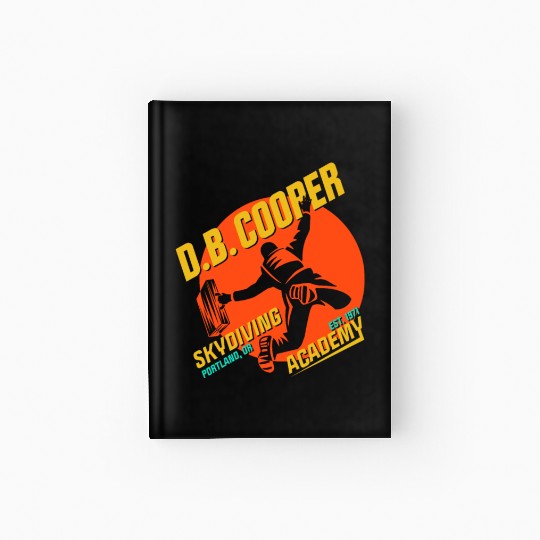 DB Cooper Skydiving Academy Hardcover Journal