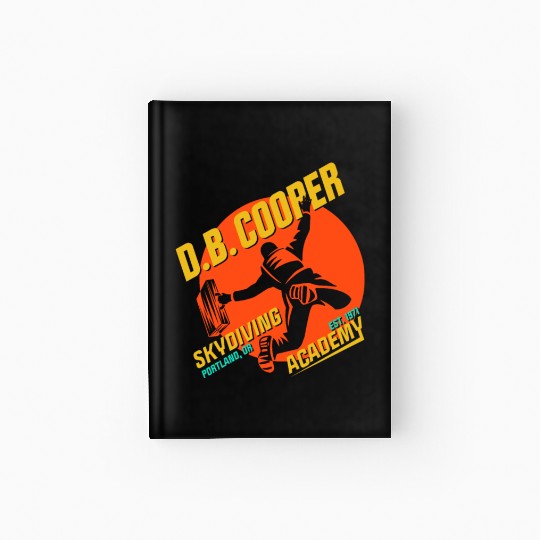 DB Cooper Skydiving Academy Hardcover Journal