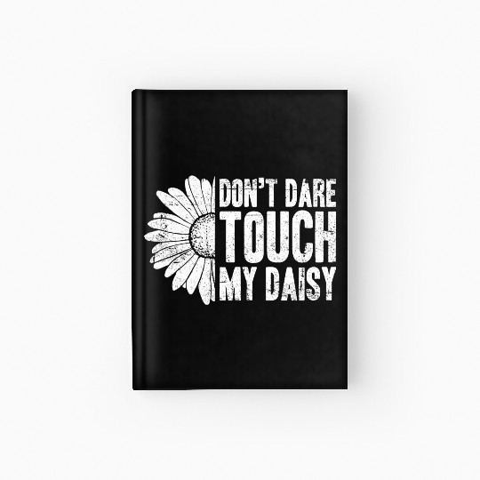 Daisy Garden Gardening Gardener Hardcover Journal