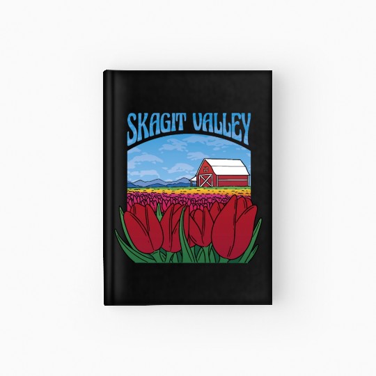 Skagit Valley Tulips Skagit Valley Tulips gift ins Hardcover Journal