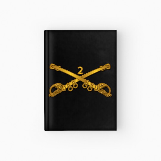 Army 2nd Cavalry Branch wo Txt Hardcover Journal