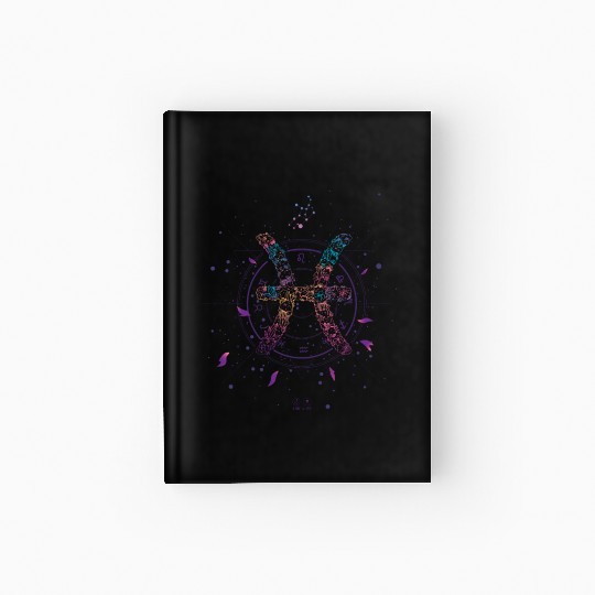Pisces zodiac Astrology Pisces zodiac Astrology gi Hardcover Journal