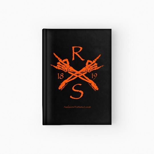 1819 Crossbones Hardcover Journal