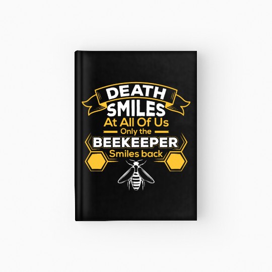 Smiles At Us Beekeeper Hardcover Journal