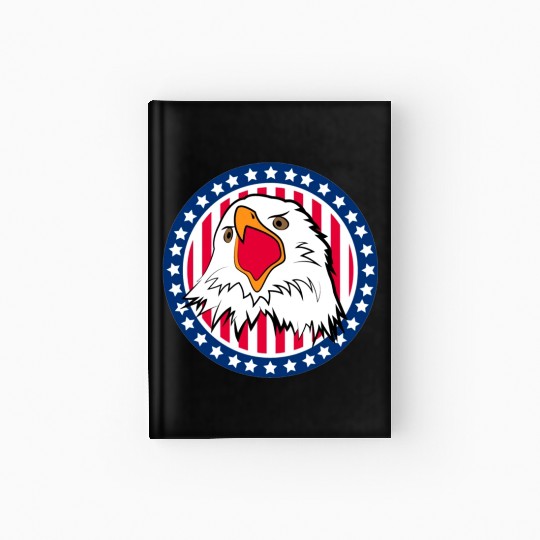 Red White and Blue For You Hardcover Journal