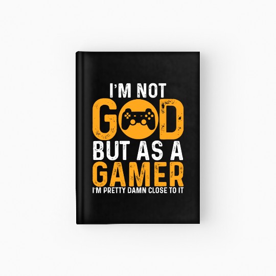 Close to God Gamer Mode Hardcover Journal