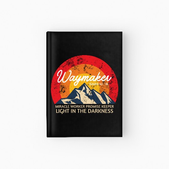 Vintage Waymaker Promise Keeper Miracle Worker Hardcover Journal