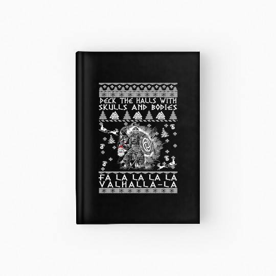 Deck The Halls Fa Valhalla La Hardcover Journal