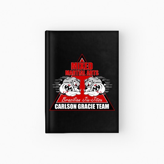 Carlson Gracie Team Brazilian Jiu-Jitsu Mixed Mart Hardcover Journal