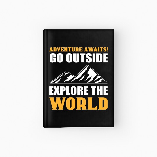 Explore the World Courageous Person Gift Hardcover Journal
