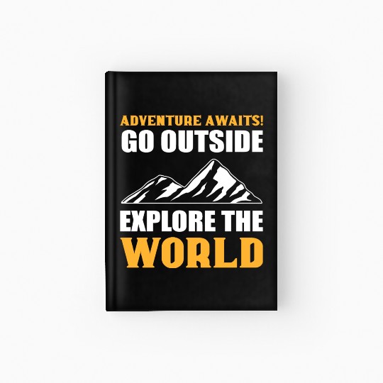 Explore the World Courageous Person Gift Hardcover Journal