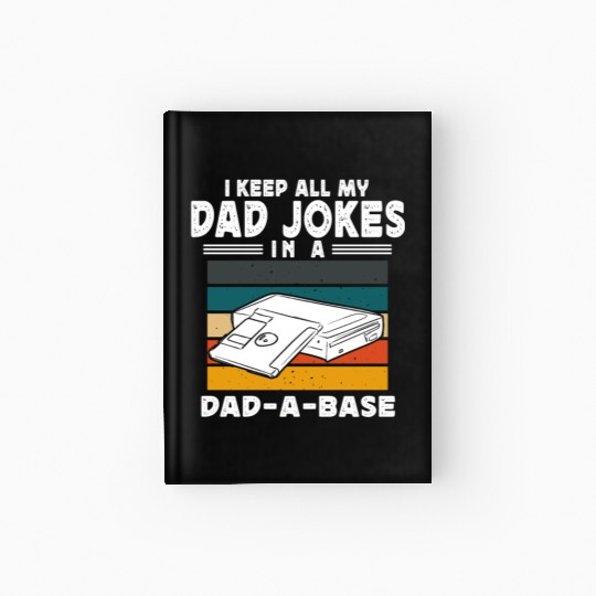 Dad Joke Data Scientist Pun Computer Science Hardcover Journal
