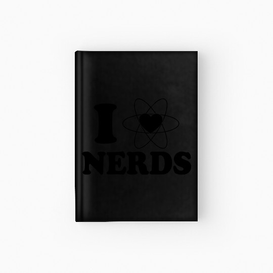 I LOVE NERDS Hardcover Journal