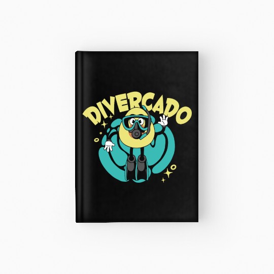 Scuba Diving Diver Hardcover Journal