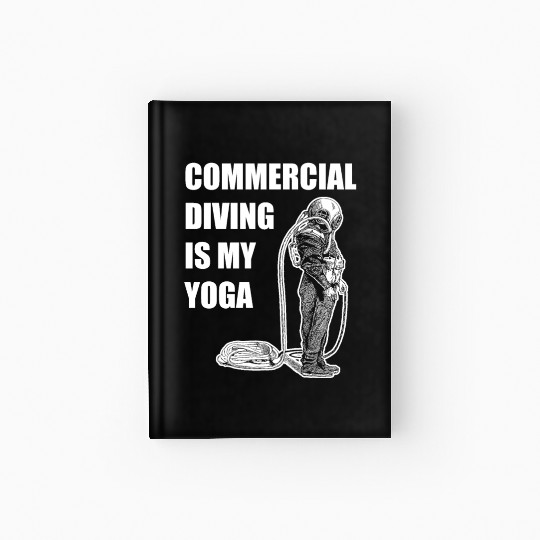 Scuba Diving Diver Hardcover Journal