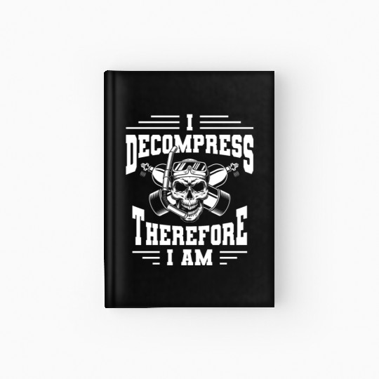 Scuba Diving Diver Hardcover Journal