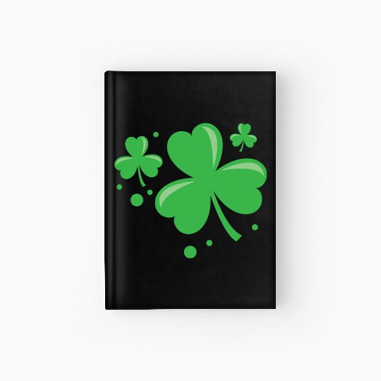 Irish Shamrock Pocket Size Clover St. Patrick's Hardcover Journal
