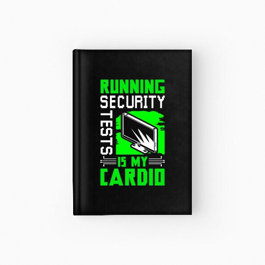 Cyber Security Tests Hardcover Journal