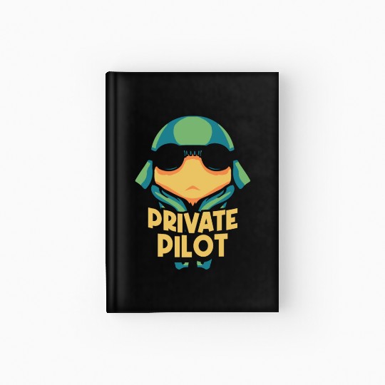 Private Pilot Aircraft Small Airplane Hardcover Journal