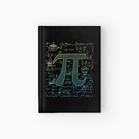 3.14 Pi Day Men Women Math Physics Teacher Hardcover Journal