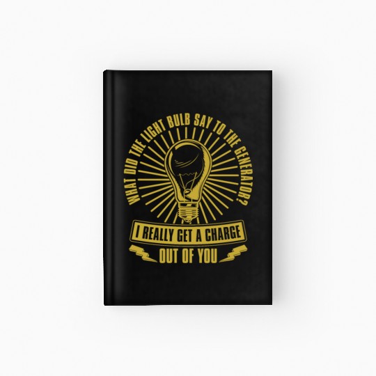 Electrician Electrical Engineer Lineman Hardcover Journal