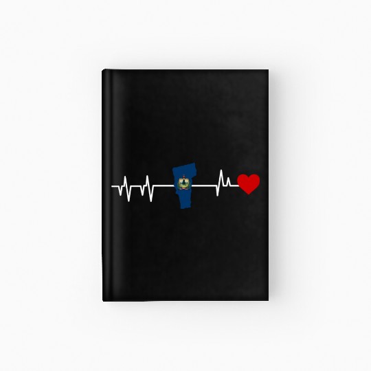 Vermont Heartbeat Gift Hardcover Journal