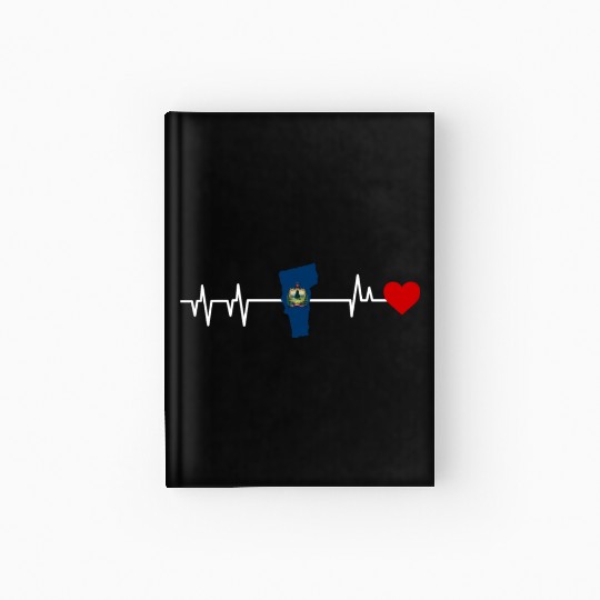 Vermont Heartbeat Gift Hardcover Journal