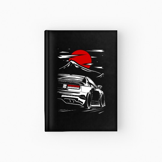 300ZX JDM Car Hardcover Journal
