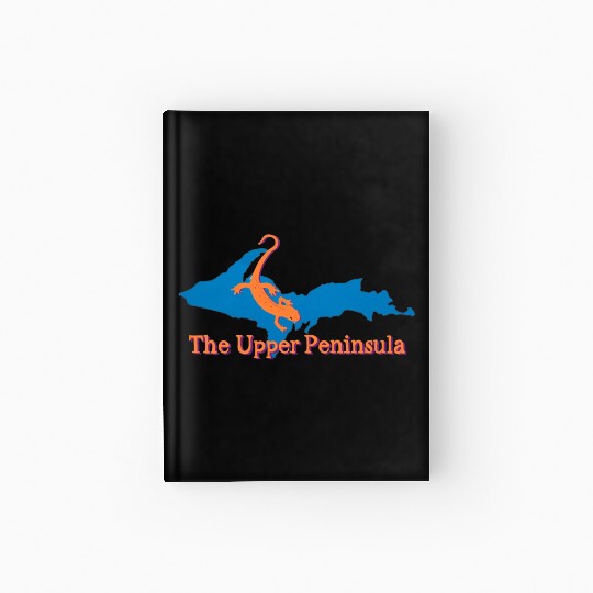 Upper Peninsula Newt Hardcover Journal