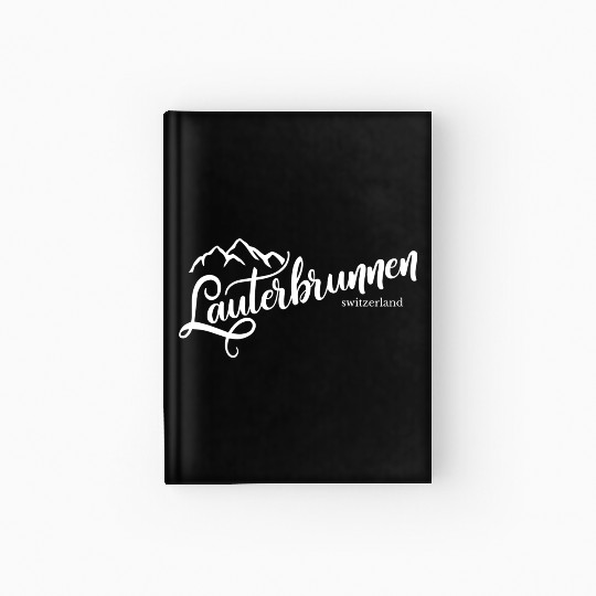 Love Lauterbrunnen Switzerland Alps Hardcover Journal