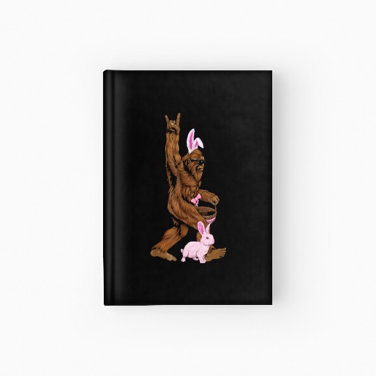 Bigfoot I Hate People Hardcover Journal