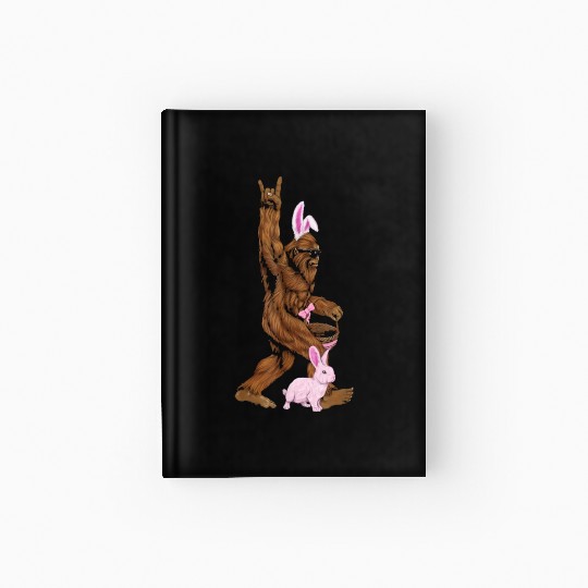 Bigfoot I Hate People Hardcover Journal