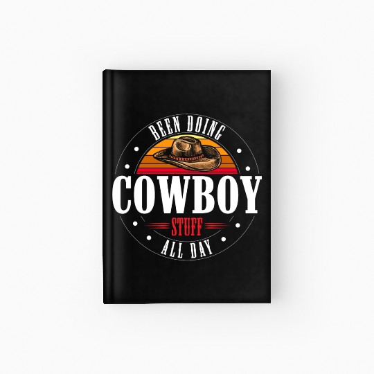 Western Sheriff Star America Hardcover Journal