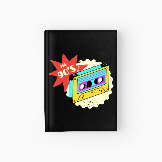 Nostalgy Take me back to the 90s Hardcover Journal