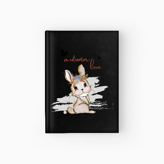 Leaf Autumn Tree Orange Fall Leaves Season Hardcover Journal