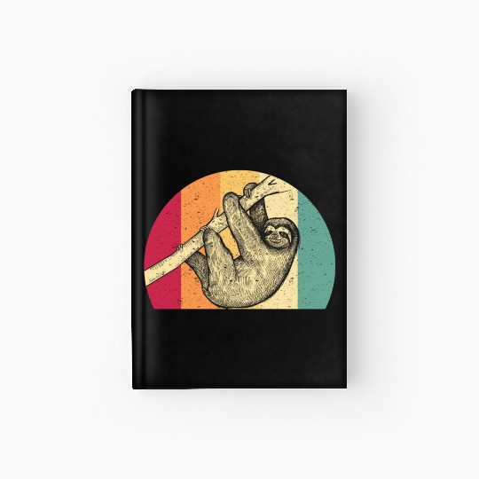 Sloth Vintage Hardcover Journal