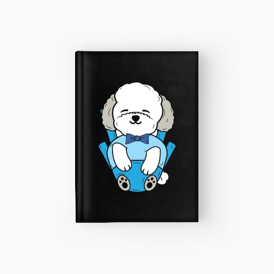Bichon Frise Dog Lover Dog Breeder Puppy Paw Love Hardcover Journal
