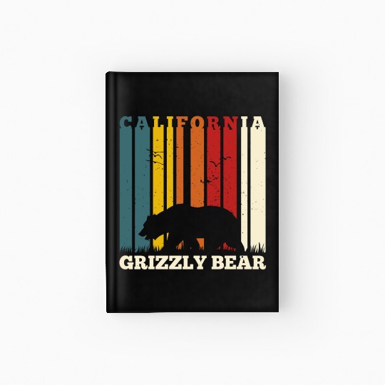 California Bear Retro Hardcover Journal