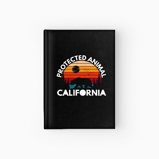 California Bear Retro Hardcover Journal